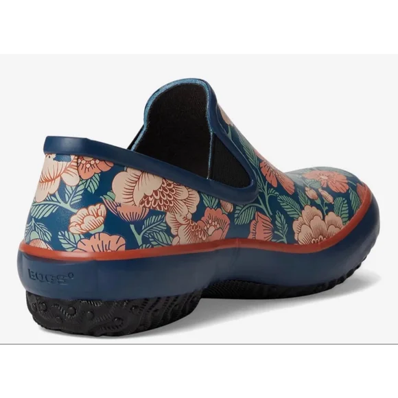 BOGS Garden Gorgeous Cottagecore Waterproof Floral Support Cushion Clogs size 8 - Picture 2 of 7